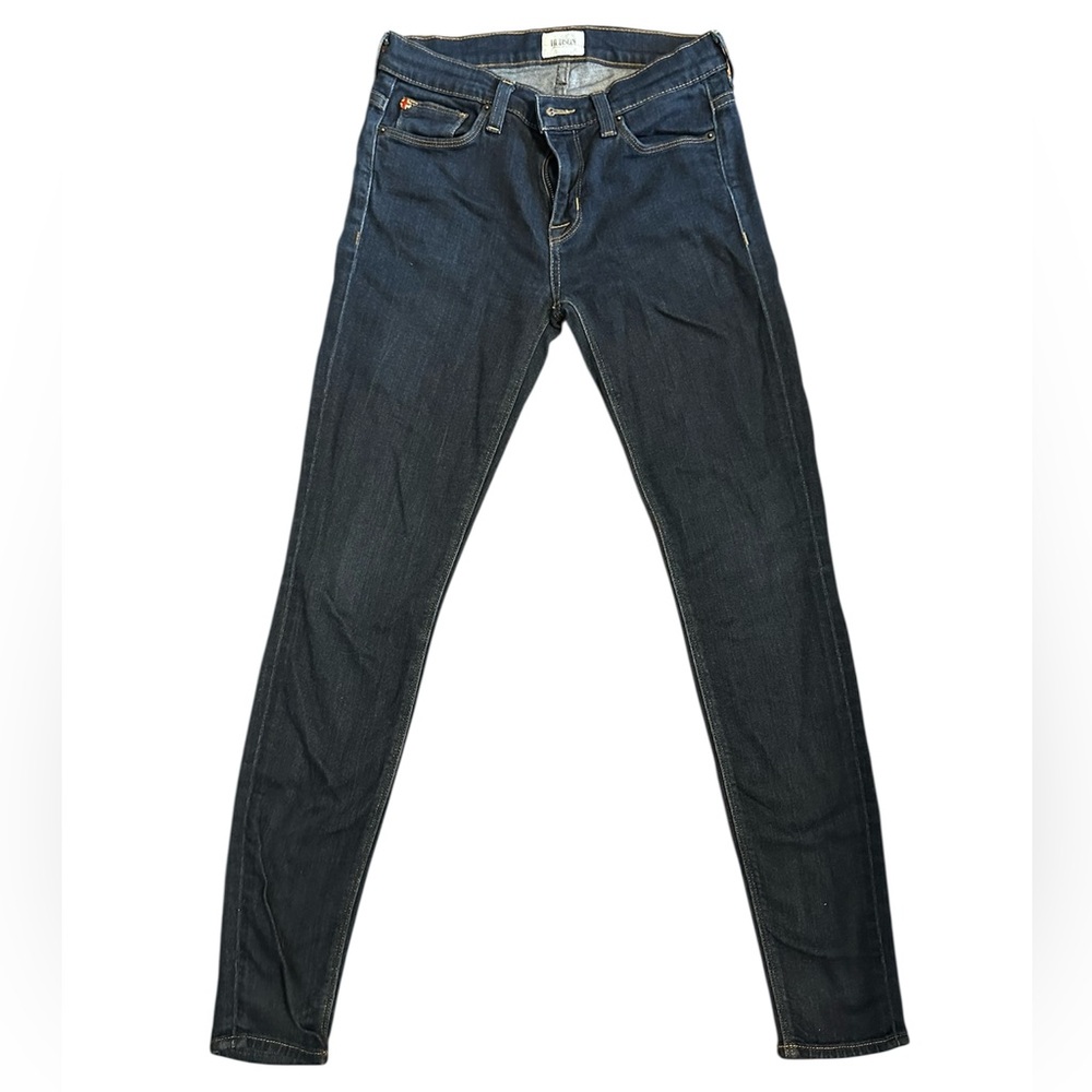 Hudson Jeans Women’s Size 25 Mid Rise Skinny, Dark Denim